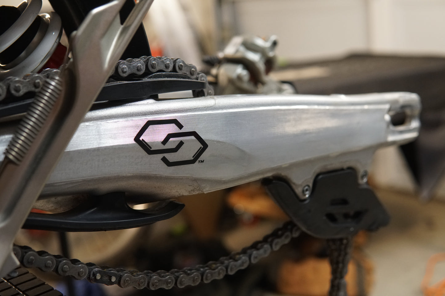 Crosslinked Components Swingarm Protection Graphics