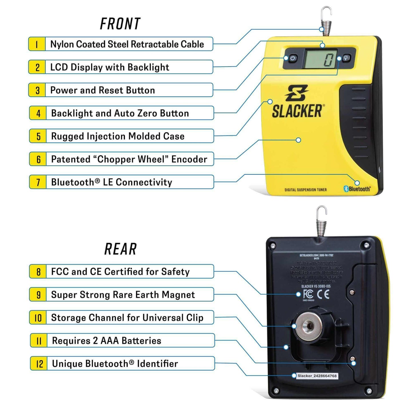 Slacker Digital Sag Scale
