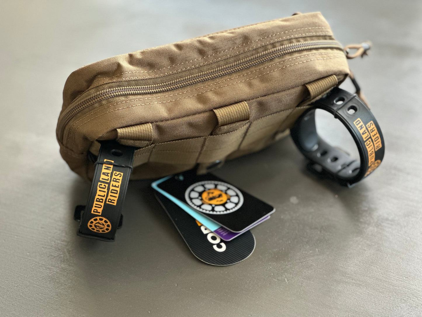 Brown Medium Handlebar Bag