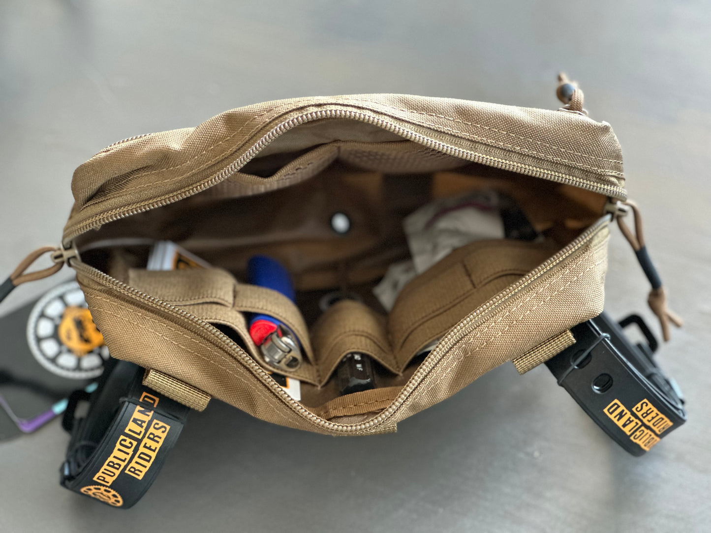 Brown Medium Handlebar Bag