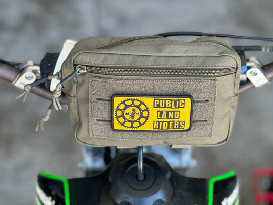 Green Medium Handlebar Bag