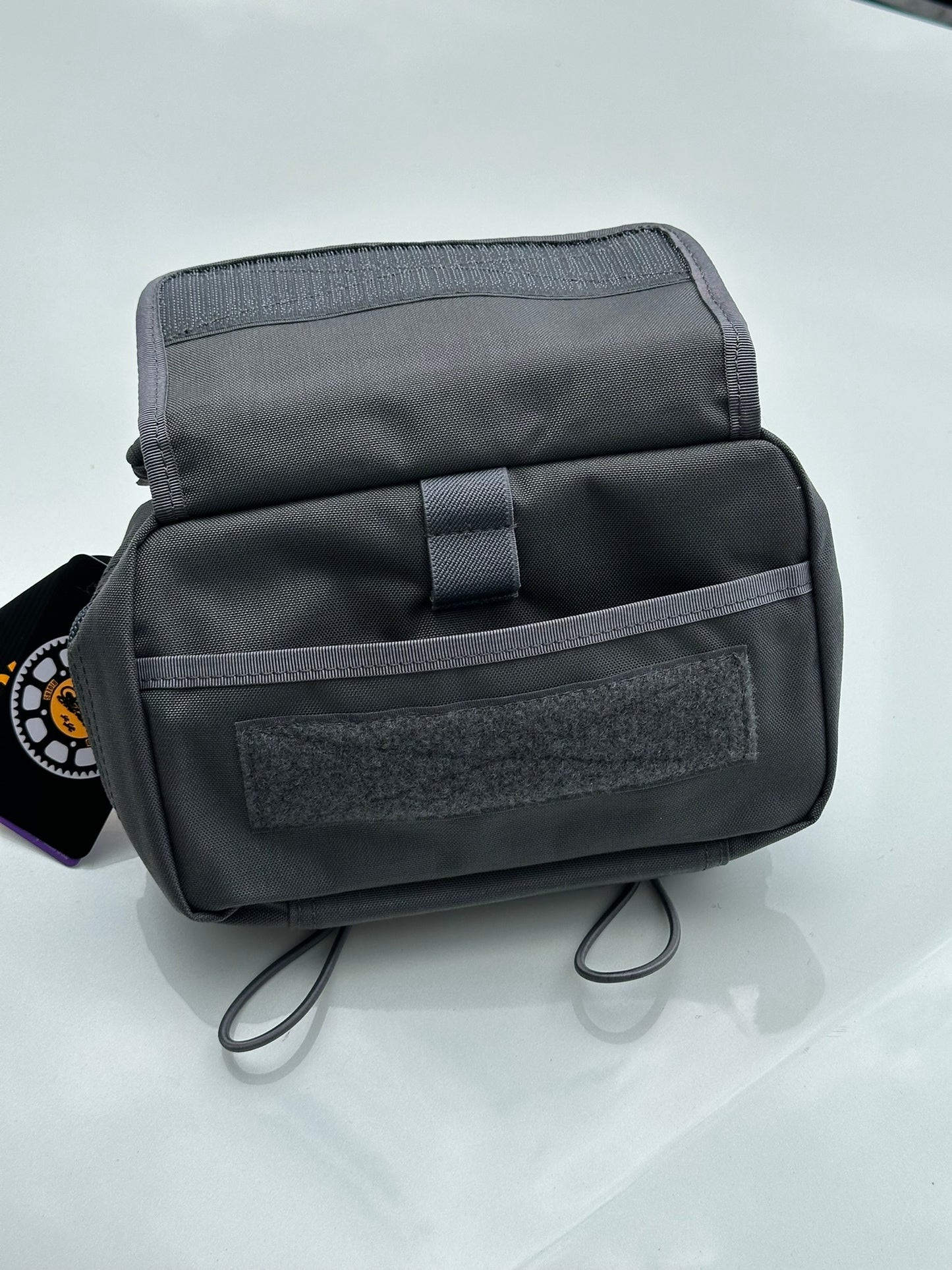 Grey Medium Handlebar Bag 2.0