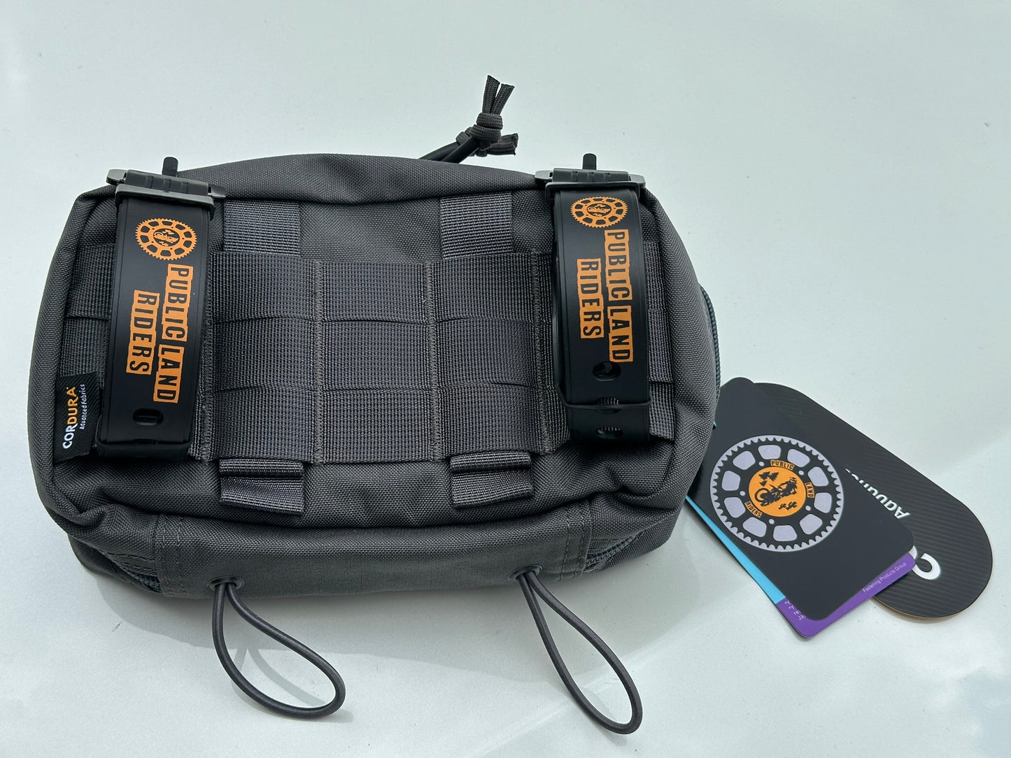 Grey Medium Handlebar Bag 2.0