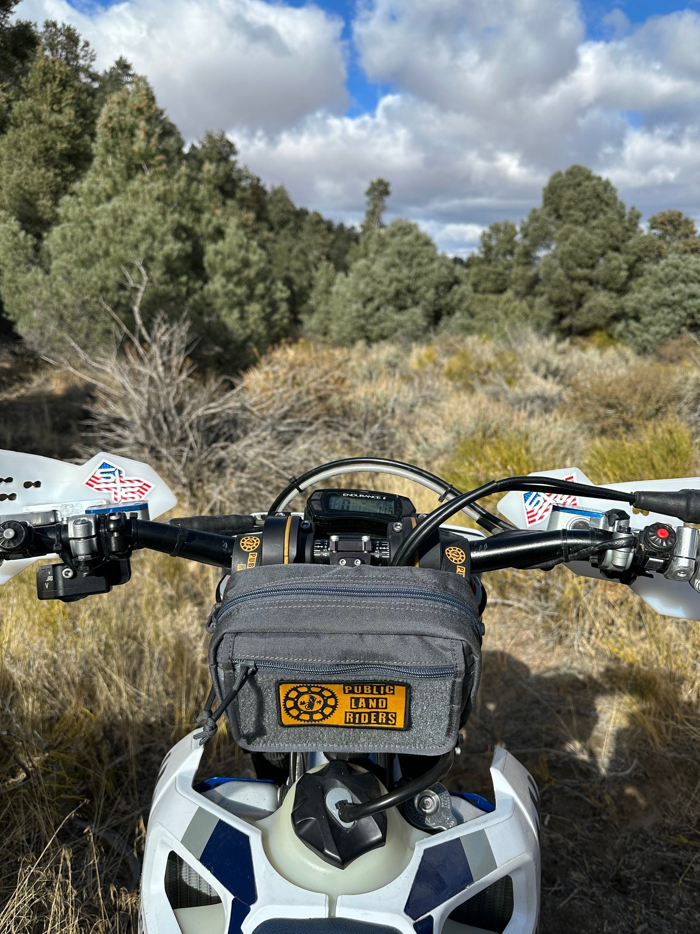 Grey Medium Handlebar Bag 2.0