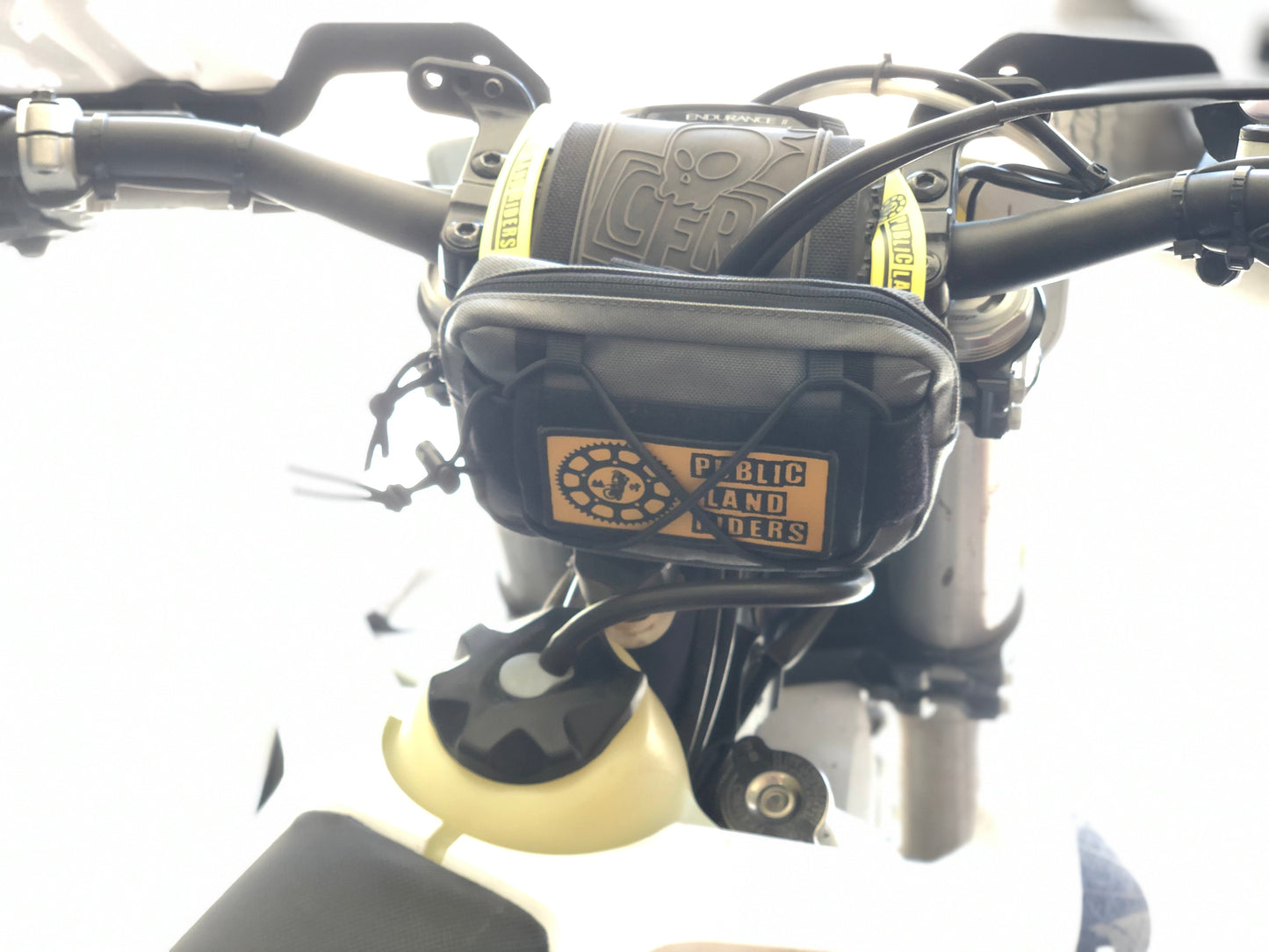 Grey Small Handlebar Bag