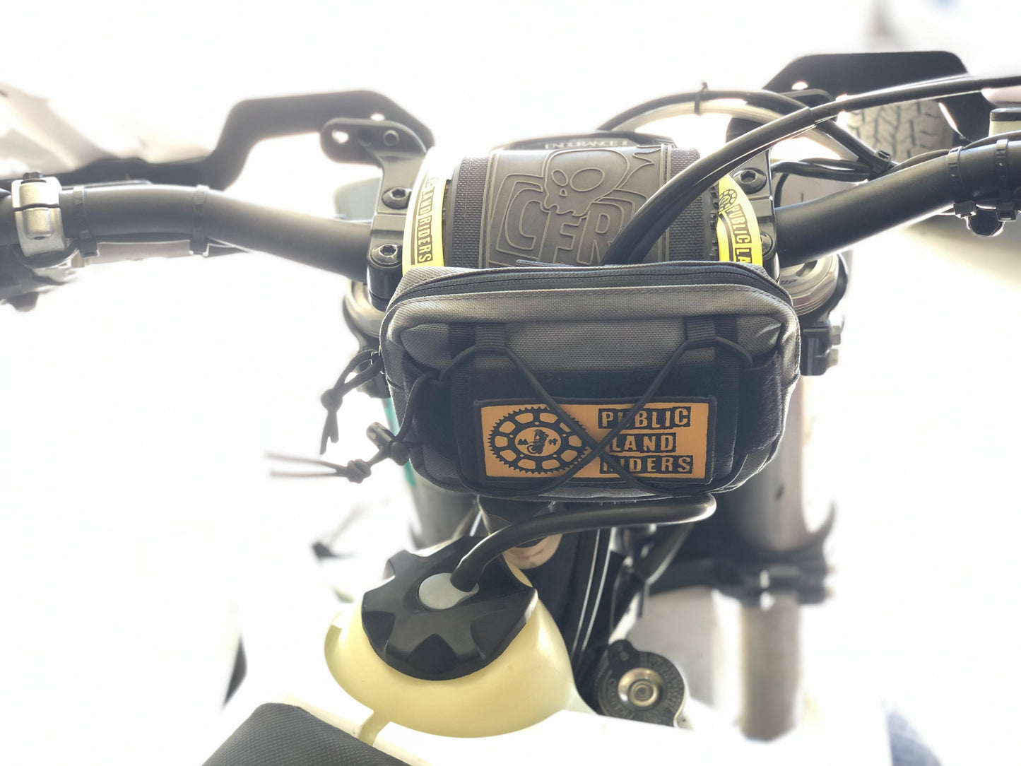 Grey Small Handlebar Bag