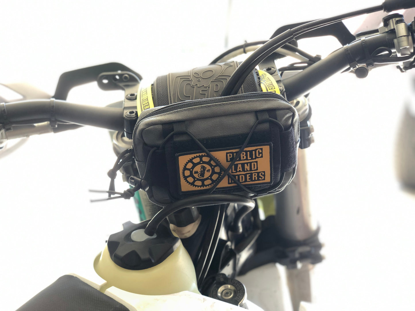 Grey Small Handlebar Bag