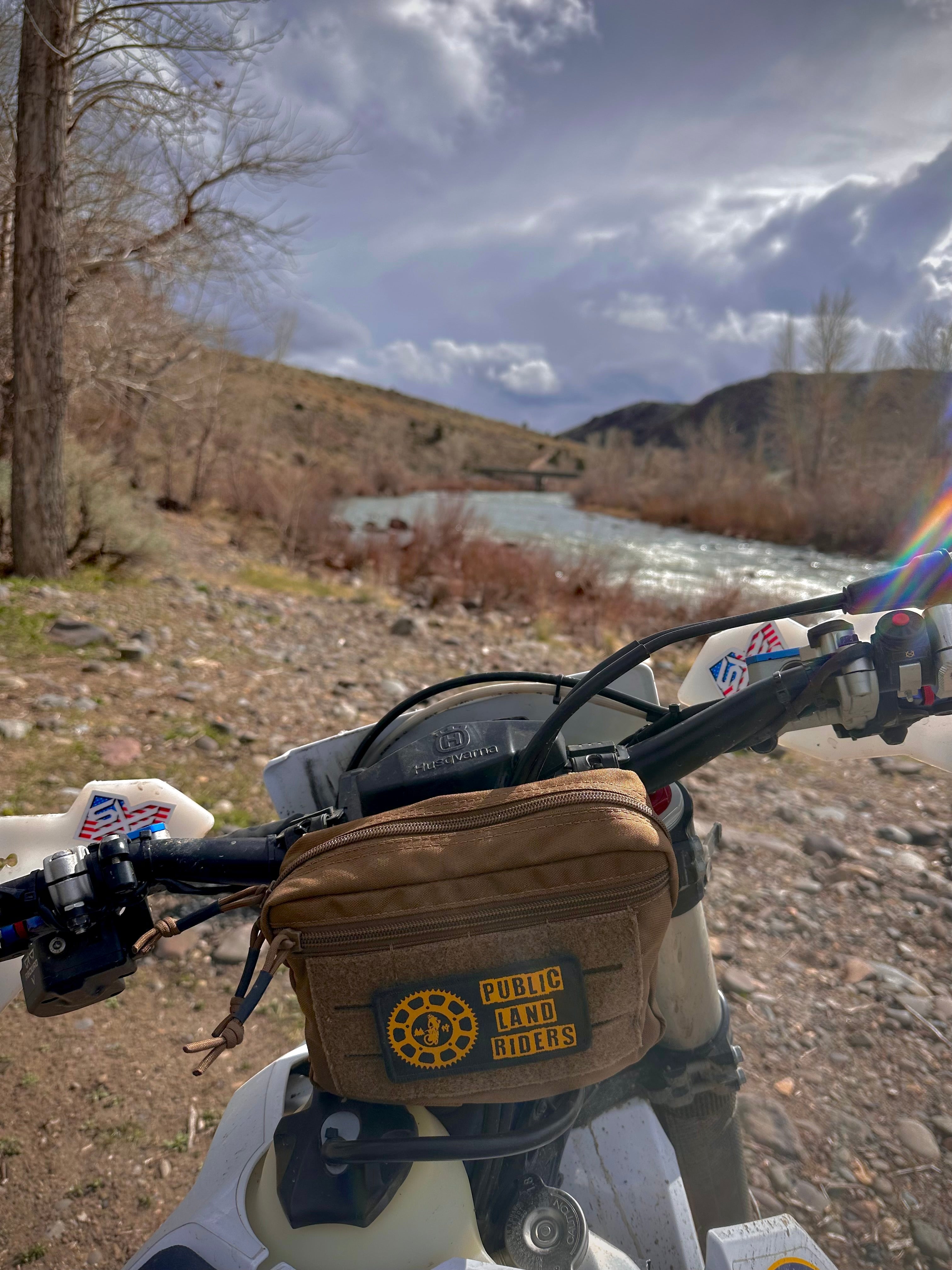 Brown Medium Handlebar Bag