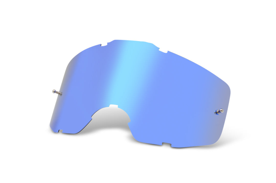 Holeshot Blue Mirrored lens