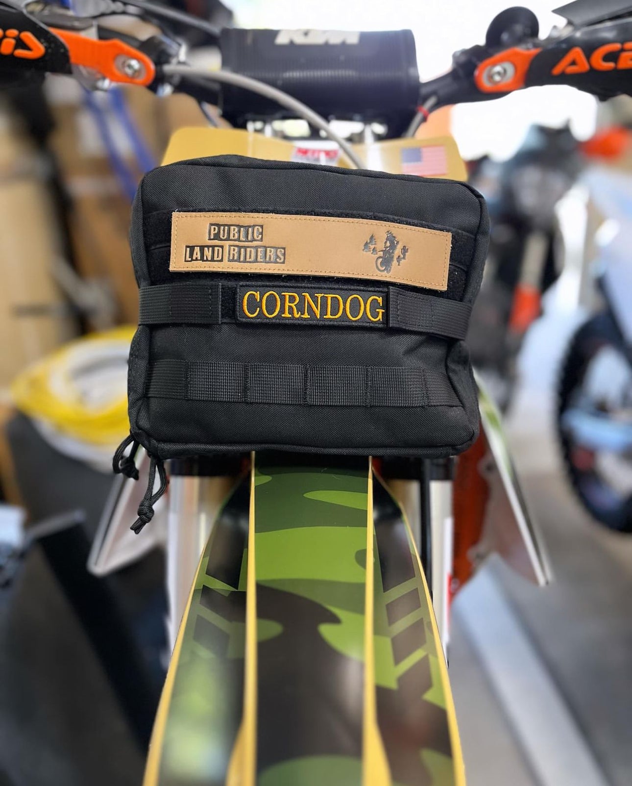 Number Plate Bag – Public Land Riders