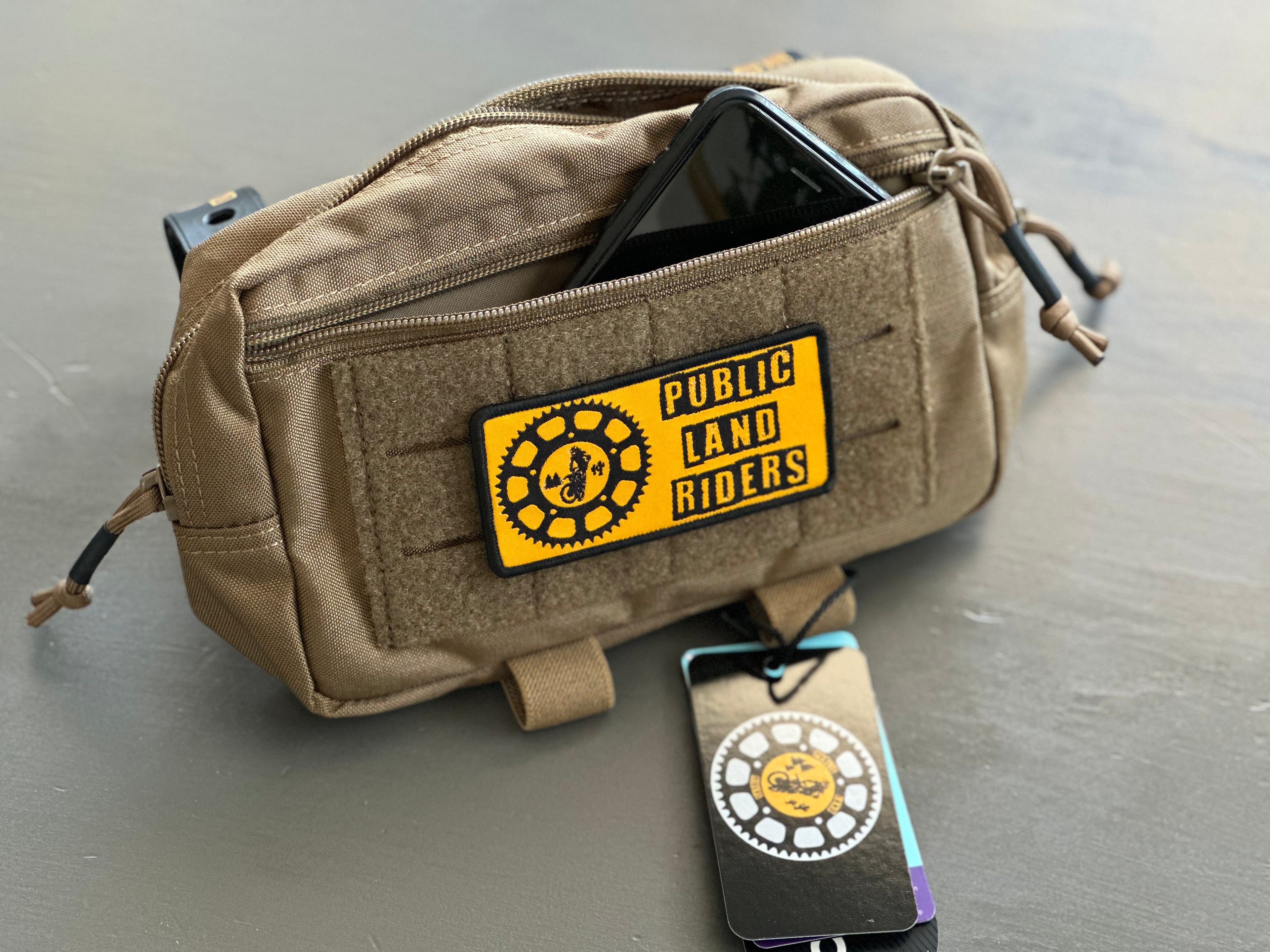 Brown Medium Handlebar Bag