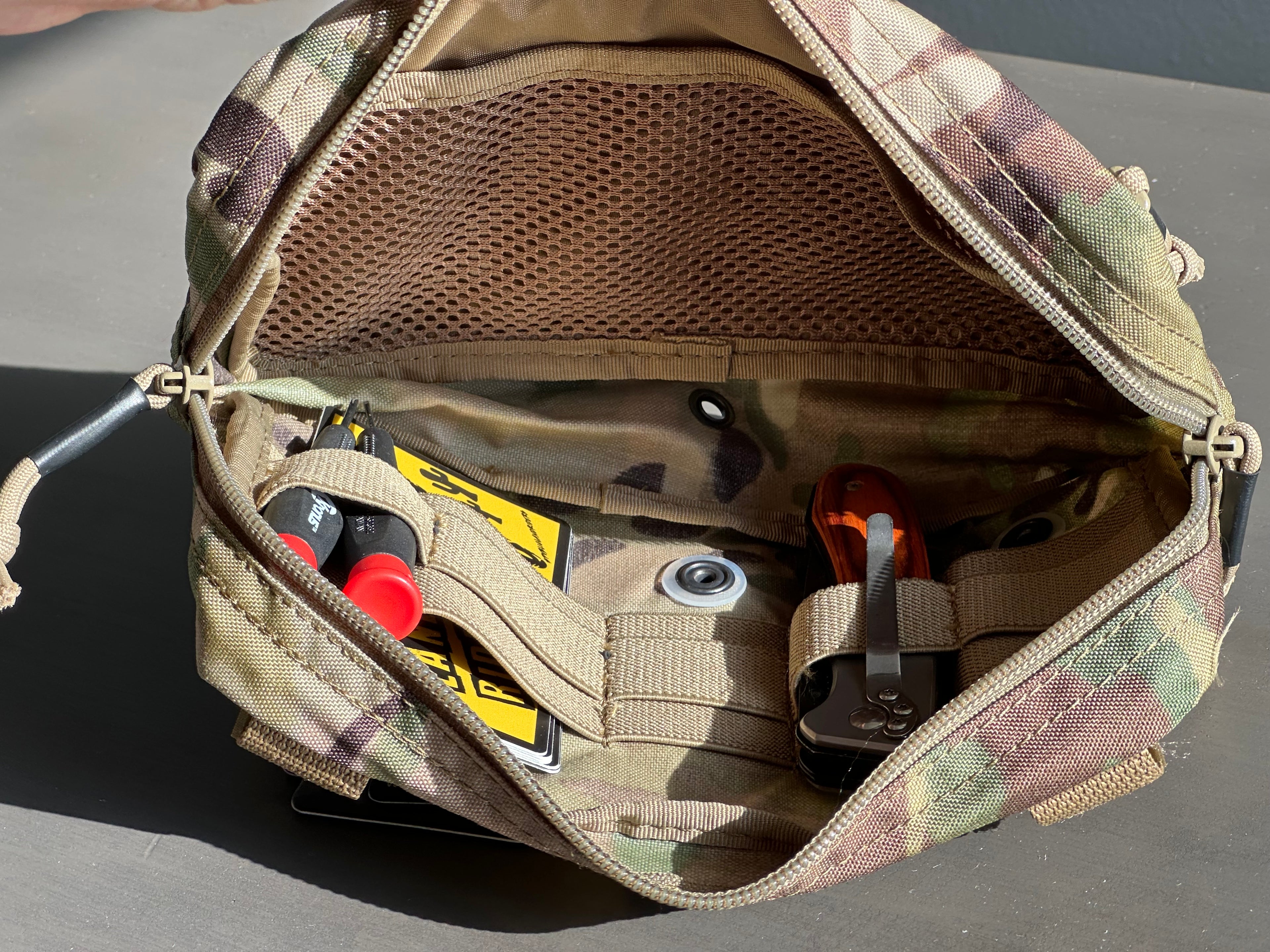 Camo Medium Handlebar Bag