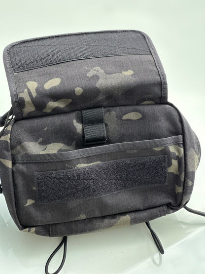 Black Camo Medium Handlebar Bag 2.0