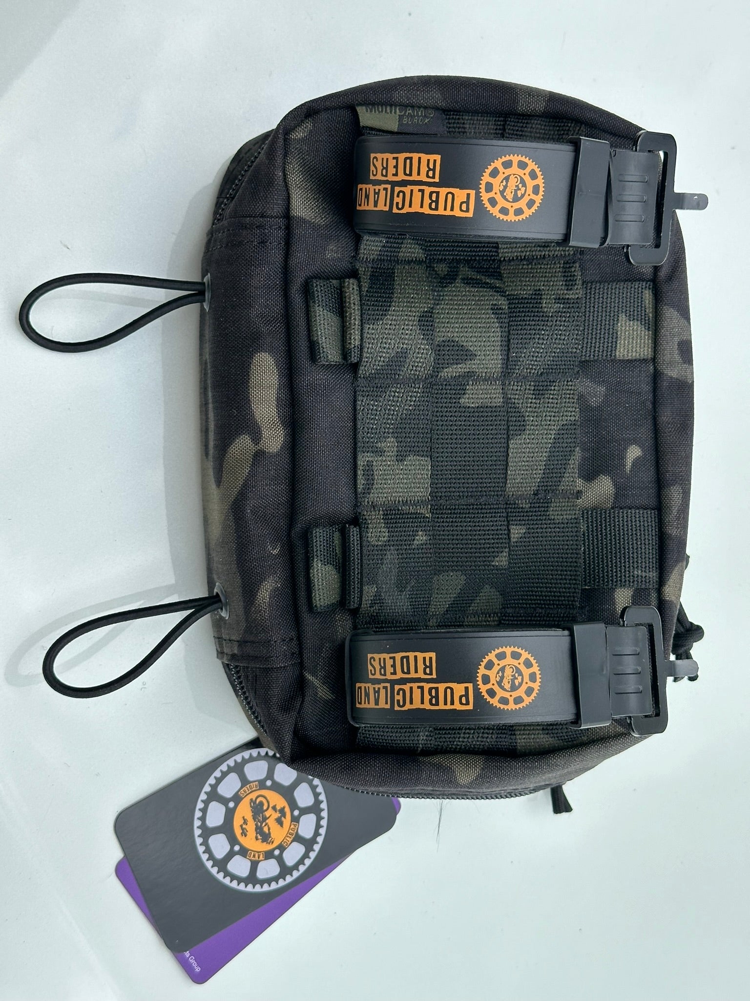 Black Camo Medium Handlebar Bag 2.0