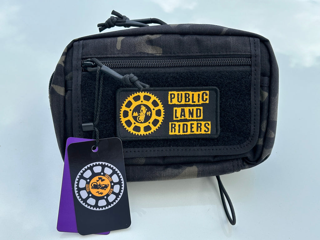 Black Camo Medium Handlebar Bag 2.0