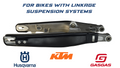 Swingarm Guards - KL (Husqvarna, KTM with Linkage Suspension 2014-2022, GasGas 2021-2023)