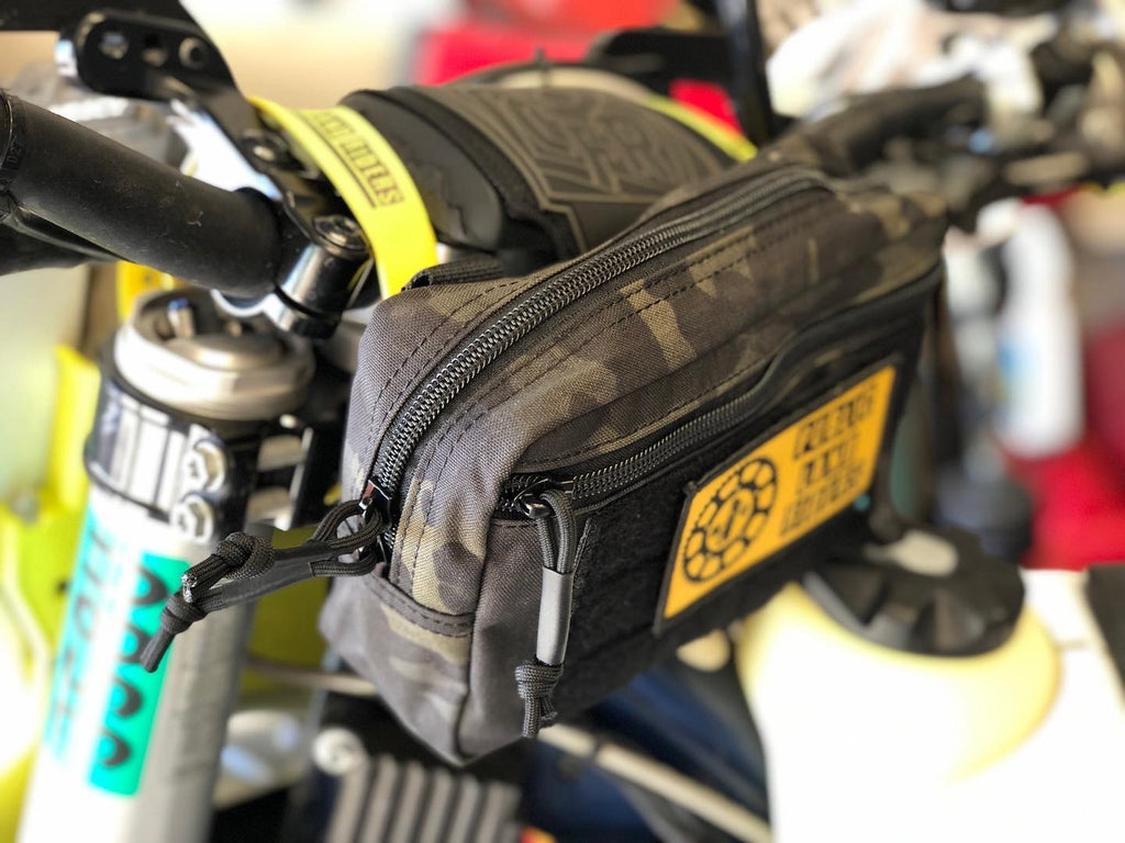 Black Camo Medium Handlebar Bag