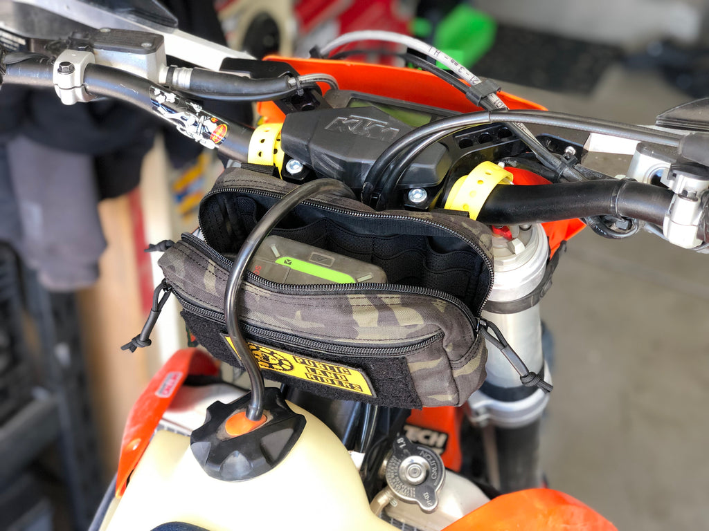 Black Camo Medium Handlebar Bag